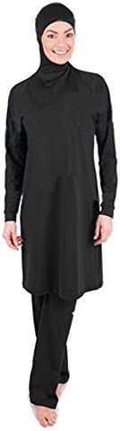 Full Coverage Muslim Swimwear Islamic Women Modest Hijab Plus Size Burkini Bathing Swimsuit