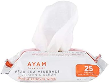 ayam dead sea mineral wipes