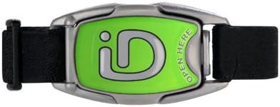 ID Wristband Bracelet for Kids Safety, Sports, Running and Travel (Green)