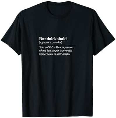 Amazon.com: Randalekobold Riot Goblin - Funny German Expression