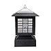 KMC LIGHTING KS101X6 Outdoor Solar Light 6 Pack with 4-Inch Fitter Base for Outdoor Garden Post Pole Mount 4.88X4.88X7.48
