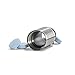 Cielo - Slim Extension Chamber Stainless Steel Pill Case Keychain Pill Holder for Medicine, Allergy Pills, Ibuprofen, & Aspirin-Made in The USA, Cielo's Pill Container Keychain Pill Fob is The Best!
