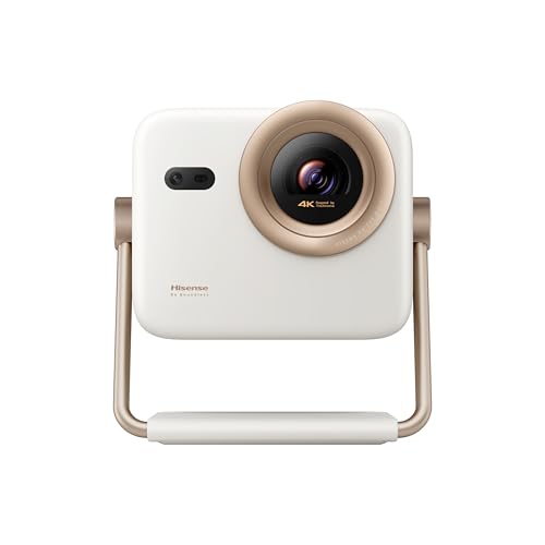 Laser proiettore M2SE Pro, proietta da 65 a 200 pollici, Risoluzione 4K, Zoom Ottico, 1100 ANSI lumen,Dolby Vision, HDR10+, Smart TV VIDAA U7.6, 20W audio integrato