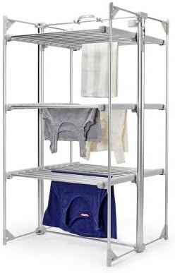 DrySoon Deluxe 3-Tier Electric Heated Clothes Airer – 21m Drying Space