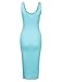JJ Perfection Women's Bodycon Tank Dress with Plus Size