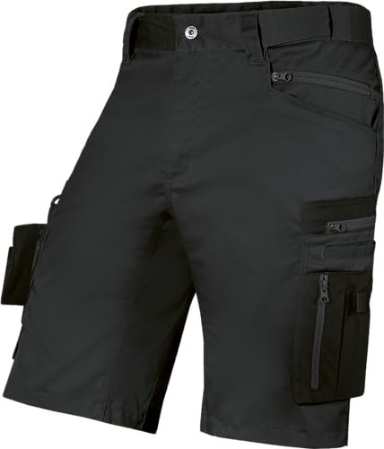 Uvex echor Work Shorts - Short Premium Work Trousers - Men's Cargo Trousers - Stretch Waistband, Lightweight, Elastic & Lots of Storage Space