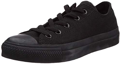 Converse Unisex Chuck Taylor All Star Low Top Black Monochrome Sneakers - 14 D(M) US