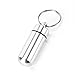 Waterproof Aluminum Pill Box Case Bottle Cache Drug Holder Keychain Container (3pcs)