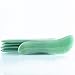 LEOSENSE Jade Gua Sha Scraping Massage Tool, Real Aventurine Jade Gua Sha Board for Full Body Relaxing, Natural Trigger Point Deep Tissue Therapy Tool for Pain Relief, Anti Aging Facial Gua Sha Tool