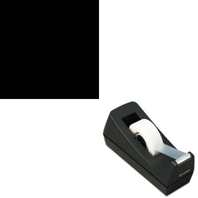 Click Here to See More Images KITMMM1428MMMC38BK - Value Kit - Scotch Desktop Tape Dispenser (MMMC38BK) and Scotch Multi-Purpose Scissors (MMM1428)