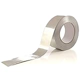 Aluminum Tape/Aluminum Foil Tape - Professional/Contractor-Grade - 1.9 inch x 150 feet (3.4 mil) - Perfect for HVAC, Duct, Pipe, Insulation and More - by Impresa Products