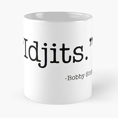 Supernatural Spn Idjit Bobby Singer Best Gift Coffee Mugs 11 Oz Amazon Es Handmade