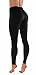 Vesi Star Women's Flexible Exercise Pants (Large, Black L712)