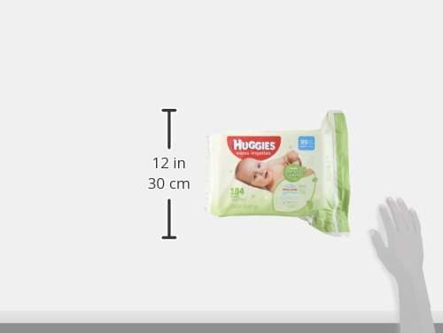 HUGGIES Natural Care Fragrance-Free Wipes 184 ea
