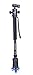 Koolehaoda Professional Camera Aluminium Monopod & Ballhead with Folding Three Feet Support Stand For DSLR Camera .Max Height :177cm / 69.7 inch.