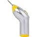 Toydriver Low Torque Battery Operated Screwdriver Tool for Small Screws on Toy Battery Covers Grey/Yellow, 7x4x2