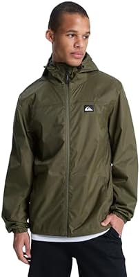 Overcast 3K Tape - wasserdichte Jacke mit Kapuze - L - Grün.