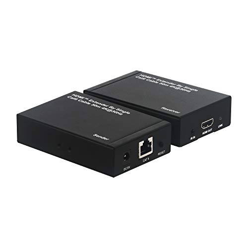 image for Portta HDMI UHD Extender by Single CAT6 Cable 50m (164 ft) 4K@30Hz HDC