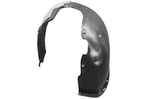 FITRITE AUTOPARTS FITRITE AUTO PARTS New Front Left Driver Side Fender Liner For 2017-2018 Hyundai Elantra Sedan, Injection Molded With Insulation Foam, Sedan Model, Made Of PP Plastic HY1248161 86811F3000