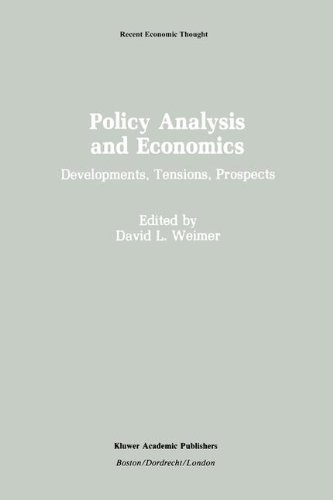 Policy Analysis and Economics: Developments, Tensions, Prospects (Recent Economic Thought)