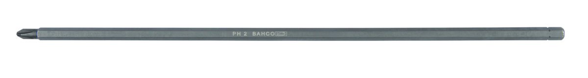 Bahco 8610L-2P Hexagonal Blades for Phillips Head Screws, Grey, 1/4-Inch, 300 mm Size 1, Set of 2 Piece