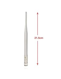 bingfu RF Pigtail RP SMA Conector de mamparo a doble TS9 Cable de ángulo derecho que utiliza un cable coaxial RG 316   3.94 "(10 cm) (paquete de 2)