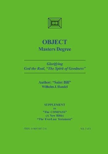 Object, "Masters Degree": Suppliment to The Compass, A New Bible.