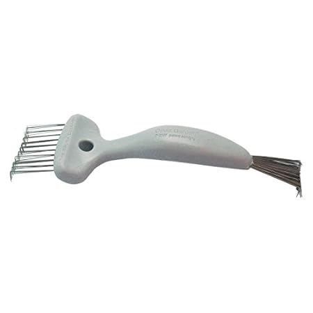 Olivia Garden Bürstenreiniger für alle Pinsel- und Bürstenmodelle, Grau