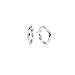 Sterling Silver Hoop Earrings, Twisted Round Design, High Polish Finish with Click-Top Closure, Tarnish And Nickel Free, Various Sizes