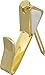 OOK 50607 Picture Hangers, Art Hangers, Brass, Reusable Picture Hooks, 20lb (30 Set)