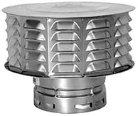 Cap Gas Vent 4in Double Wall