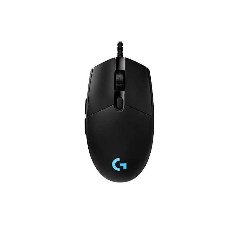 Logitech G PRO Hero Wired Gaming Mouse, 12000 DPI, RGB Lightning, Ultra Lightweight, 6 Programmable Buttons, On-Board…