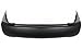 New Evan-Fischer EVA17872030946 Rear BUMPER COVER Primed for 2004-2006 Nissan Sentra