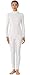 JustinCostume Lycra Spandex Adult Unitard Full Bodysuit Dancewear Party Costumes,white,medium