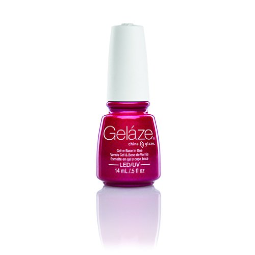 China Glaze Gelaze 100% Gel-n-Base Polish, 108 Degrees, 0.5 Ounce China Glaze Gelaze 100% Gel-n-Base Polish, 108 Degrees, 0.5 Ounce