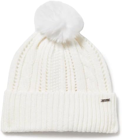 Michael Michael Kors Cable Knit Fully Lined Pom Beanie  display picture 2