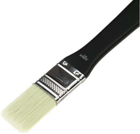Liquitex Professional Freestyle Large Scale Brush, Broad Flat/Varnish 1-inch, Long Handle, Beige, Black, 1" - Image 4