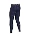 Under Armour Men's HeatGear Armour Compression Leggings, Midnight Navy/Steel, XX-Large