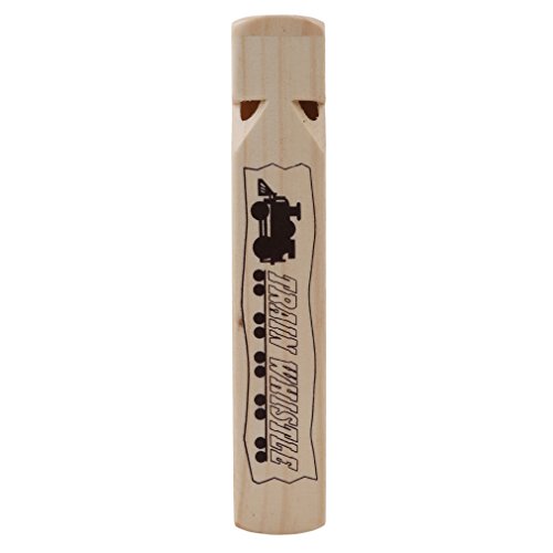 SOURBAN Wood Whistle Small Train Whistles Educational Toy Party Favors