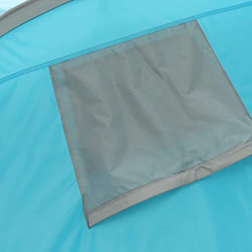 image for youeneom Windproof Camping Tents 3-4 Person with 2/Two Room [Bedroom +