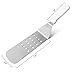 New Star Foodservice 36176 Plastic Handle Flexible Grill Turner/Spatula, 14.5-Inch, Perforated, White