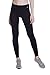 Women's Compression Pants (Black - XS) Best Full Leggings Tights for Running, Yoga, Gym by CompressionZ