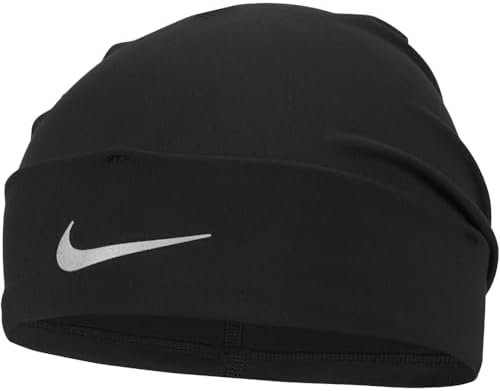 Amazon.com: Nike Dri-FIT U Peak Beanie (One Size) (Black