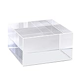 Mirart Clear Acrylic Cube