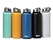 MIRA 40 oz Stainless Steel Vacuum Insulated Wide Mouth Water Bottle | Thermos Keeps Cold for 24 hours, Hot for 12 hours | Double Walled Powder Coated Travel Flask | Hawaiian Blue