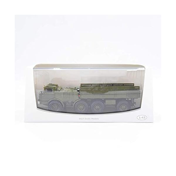 XHH Panzermodell Militärpanzer Modell, Maßstab 1:43 ZIL-135LM Militärlastwagen Modell der UDSSR-Legierung, Spielzeug und… – Bild 7
