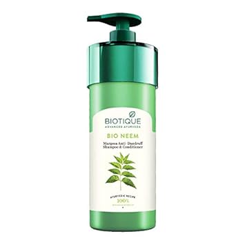Biotique Bio Neem Margosa Anti Dandruff Shampoo and Conditioner, 800ml