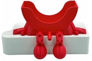 Orgone Cute Hanging Sponge Holder with Drainage, for Scrub Daddy Holder, 3D Printed Holder Funny Smiley Sponge Holder for Kit