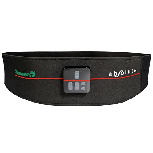 TESMED Absolute EMS-Bauchmuskeltrainer-Gürtel, Wiederaufladbar