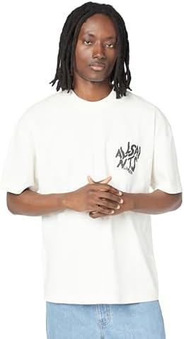 AllSaints Women's Trip Lisa Tee Optic White Size L at Amazon